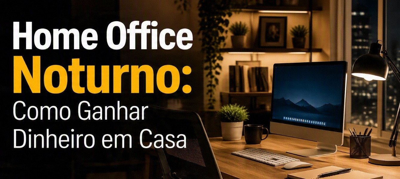 Home Office Noturno: Como Ganhar Dinheiro em Casa