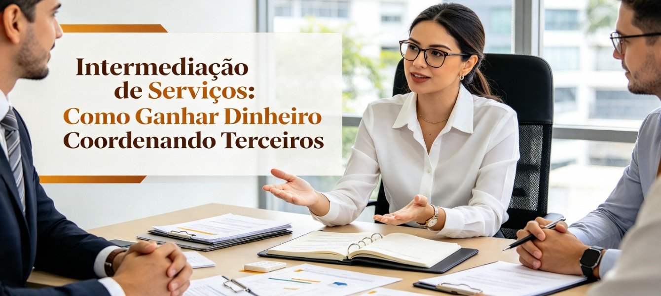 Intermediação de Serviços: Como Ganhar Dinheiro Coordenando Terceiros